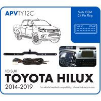 Reversing Camera for Toyota HILUX 2014-19*