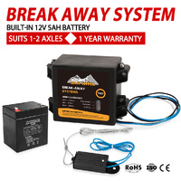 SAN HIMA Break Away System with Battery& Switch Trailer Float Boat Electric Breakaway