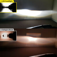 LIGHTFOX Pair 9003 H4 6000LM LED Headlight kit 6500K Lamp Bulbs Globes Hi/Lo Beam Upgrade