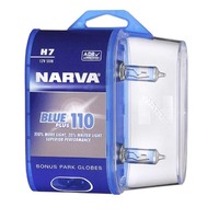 Narva H7 Blue +110% Max Legal Halogen Light Bulbs Headlight Globes 12V 48535Bl2