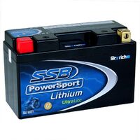 SSB Motorcycle Lithium Battery - Ultralight (0.80 KGS) 170CCA