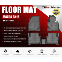 KIWI MASTER 3D TPE Car Floor Mats Liner Fit Mazda CX-5 KF 2017-2022