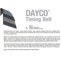 Dayco Timing belt Chrysler Lancer Mitsubishi Colt L200 Express Utility L300