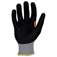Ironclad Command ILT A4 Foam Nitrile Work Gloves Size M Pack of 6