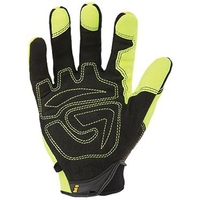 Ironclad I-Viz Reflective Green Work Gloves Size M