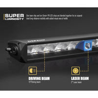 Defend Indust 20inch OSRAM Laser LED Light Bar Slim Single Row Offroad Truck 4WD