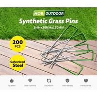 MOBI OUTDOOR Synthetic Artificial Grass Pins 200pcs