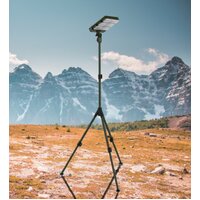 LED Waterproof Camping Work Light 25W Lithium Battery with Solar Charging