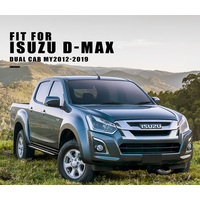 SAN HIMA Steel Side Steps for Isuzu D-MAX Dual Cab MY2012-2019