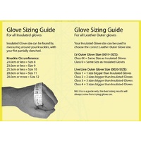 Insulated Glove Class 1 7.5kV IEC 410mm Size 8