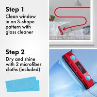 Tyroler BrightTools Glider D-2 Magnetic Window Cleaner  For Double Glazed Windows With Window Thickness Up To 20 Mm.