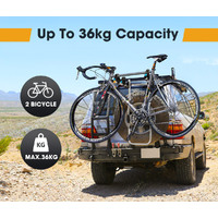 SAN HIMA 2 Bicycle Bike Carrier Spare Tire Rack Foldable