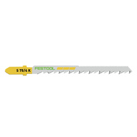 Festool Curved Cut Jigsaw Blade S 75mm x 4mm K - 20 Pack 204266