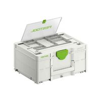 Festool Systainer3 SYS 2 Medium 187mm x 396mm with Storage Lid 577347