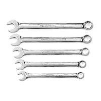 GearWrench 5 Piece 12 Point Long Pattern Combination SAE Wrench Set 81921