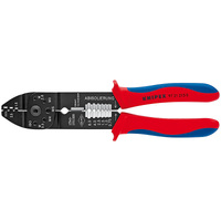 Knipex 230mm Crimping Pliers for Non-Insulated open Plug-type Connectors 97 21 215 B