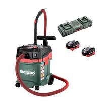 Metabo 36V (2x 18V) 30L L Class Vacuum Cleaner with Cordless Control Function AS 36-18 L 30 PC-CC 5.5 DUO K 5.5ah Set AU60207300