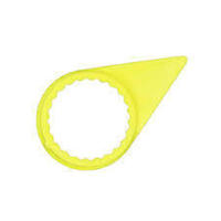 19mm Yellow Truck Wheel Nut Tension Safety Indicators (25/Bag)