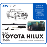 Reversing Camera for Toyota HILUX 2020+*