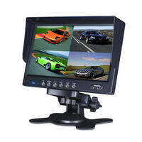 Rear Camera + 7" Quad Screen Monitor System >