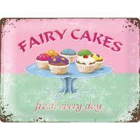 Nostalgic-Art Large Sign Fairy Cakes