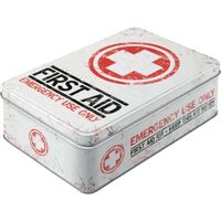 Nostalgic-Art Flat Tin First Aid Kit