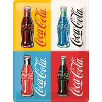 Nostalgic-Art Large Sign Coke 4 Bottles - Pop Art