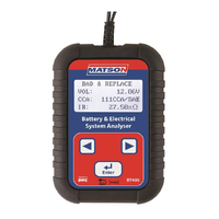 Matson Digital Battery and System Tester BT400