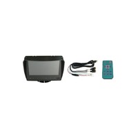 Command 7 Inch TFT LCD Quad Digital Touch Button Monitor with 4 Camera Inputs