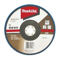 Makita 180mm Economy Flap Disc 40# Zirconia D-63828