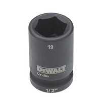 DeWalt 19mm Deep Well Extreme Impact Socket 1/2" Drive DT7537-QZ