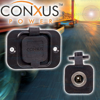 Conxus 12V Flush Panel Mount Socket Adapter