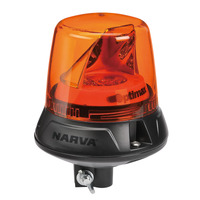 Narva 10-33V Optimax LED Amber Rotating Beacon Pole Mount