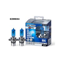Exelite Halogen Headlight Bulbs H4 12V 60/55W B4 XENON 2x Pack 62193CBB-HCB