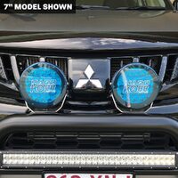 Hardkorr Covers for 9" Driving Lights (Blue) Pair