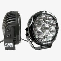 Hardkorr Lifestyle 7" LED Driving Lights (Pair w/Harness)