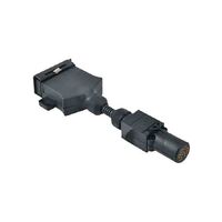 Loadmaster Trailer Adapter 7 Pin Sm Round Car Socket To Flat Trailer Plug