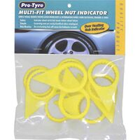 Protyre 19mm-21mm 10Pc Multi-Fit Wheel Nut Indicators