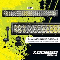 Hardkorr XD-GEN4 22" Dual Row LED Light Bar (XDD650-G4)