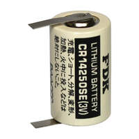 CR14250SE-T1 Industrial Lithium Battery with solder tags