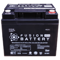 Fusion 12V 315CCA EV12-45 Electric Vehicle series Battery