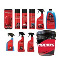 Mothers Instant Results With Minimal Effort All Car Care Cleaning Kit Bundle