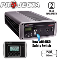 Projecta Power Inverter Ip2000 Pure Sine Wave 2000W 12 240 Volt Car Dc To Ac New