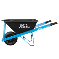 Kelso Tradesmans Poly Tray 100 Litre 6.5 Wheel Flat Bar Legs KBTMP100-6.5