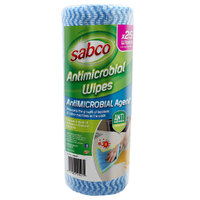 25pc Sabco Antimicrobial Wipes Roll 22 x 50cm