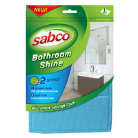 Sabco Bathroom Microfibre Shine Cloth 17x23cm