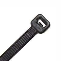 Cable Tie Black UV Treated Nylon 160mm Long x 4.8mm Wide Pack 100