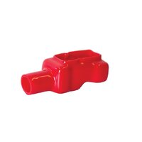 Battery Terminal Red End Entry Saddle-Back