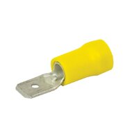 Terminals Quick Connect Yellow 6.3mm