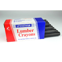 Leviathan Lumber Crayon Each Black LL-3NBLKEA
